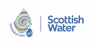 Scottish Water Generation H2O Logo Lock Up